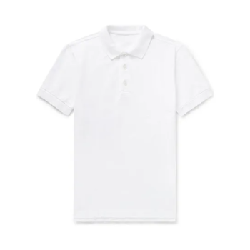 Polo Shirt Short Sleeve White
