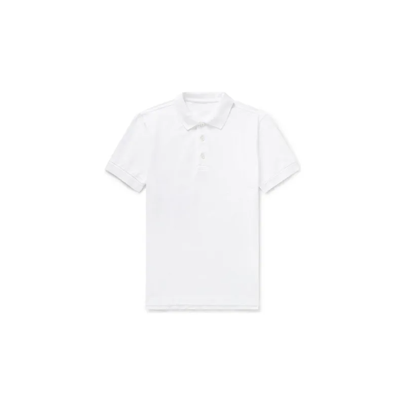 Polo Shirt Short Sleeve White 