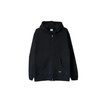 Hooded Pullover Sweatershirt Black