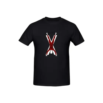 House Bolton Game Of Thrones Logo Printed Cotton Short Sleeves T-Shirt Black