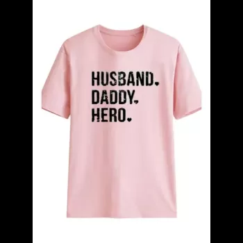 Husband Daddy Hero Printed...