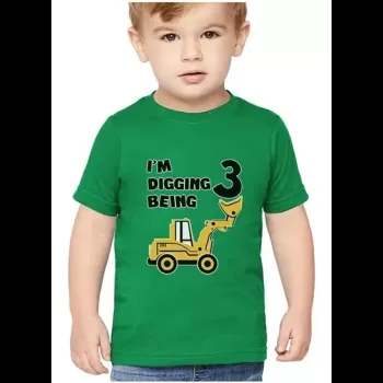 I am digging printed 3 Year...