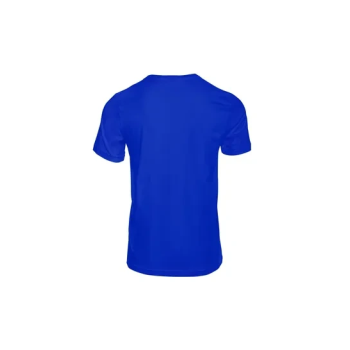 I love Dubai Printed Round Neck T-shirt Blue