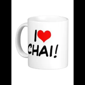 I Love Chai Printed Ceramic...