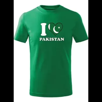 I Love Pakistan Printed...