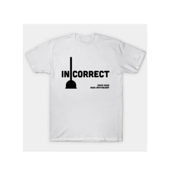 Incorrect Round Neck Short Sleeve Printed T-shirt