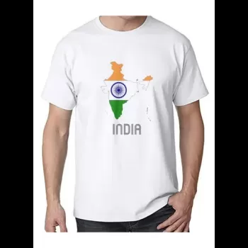 India Round Neck Short...