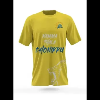 IPL CSK MS Dhoni Printed...