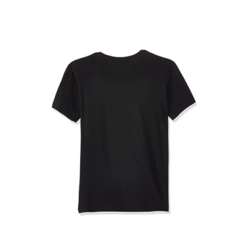 Keep Calm And Train Hard Printed Fitness Round Neck Black T-shirts