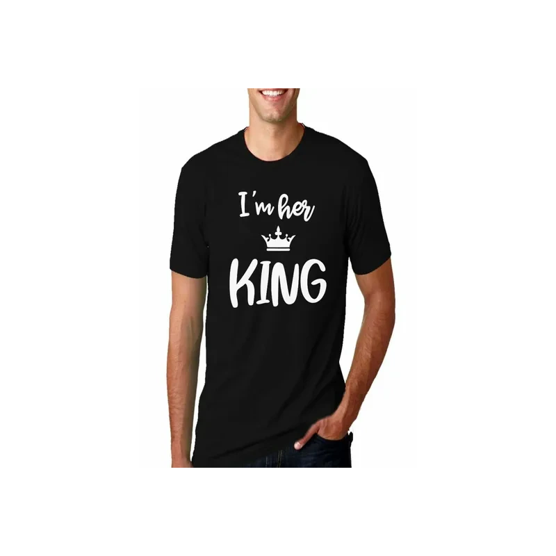 FMSTYLES King Short Sleeve T-shirt Black