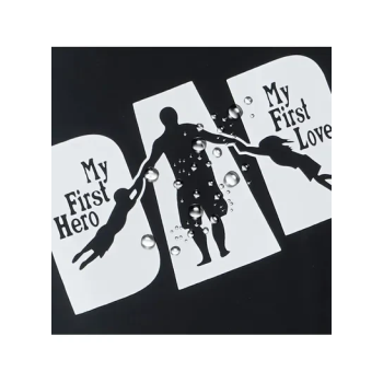 Kitchen Cooking Adjustable Waterdrop Resistant Funny Dad Apron With Pockets