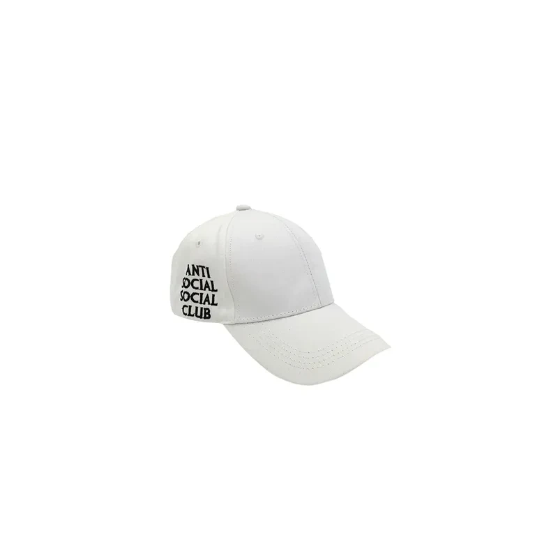 Korean Version Of Embroidered Vogue Baseball Cap White