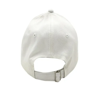 Korean Version Of Embroidered Vogue Baseball Cap White