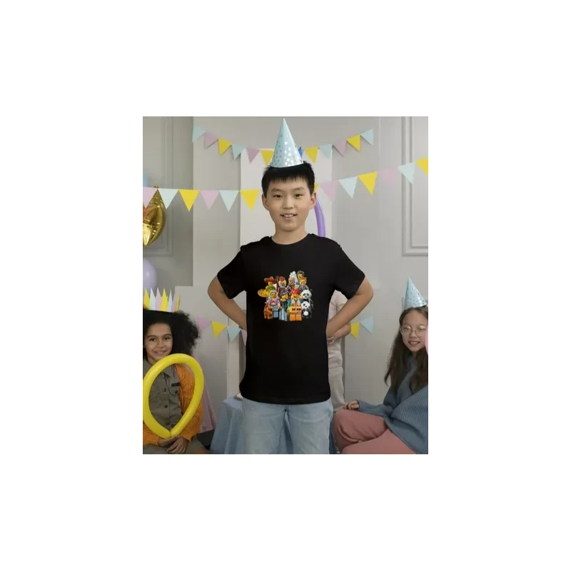Lego Characters Printed T-shirt