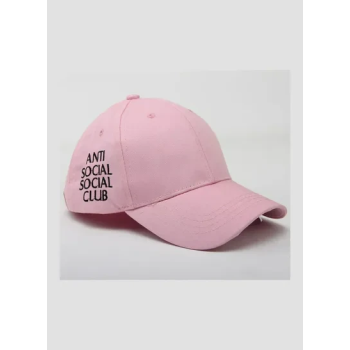 JOLLY Letters Printed Cap Pink