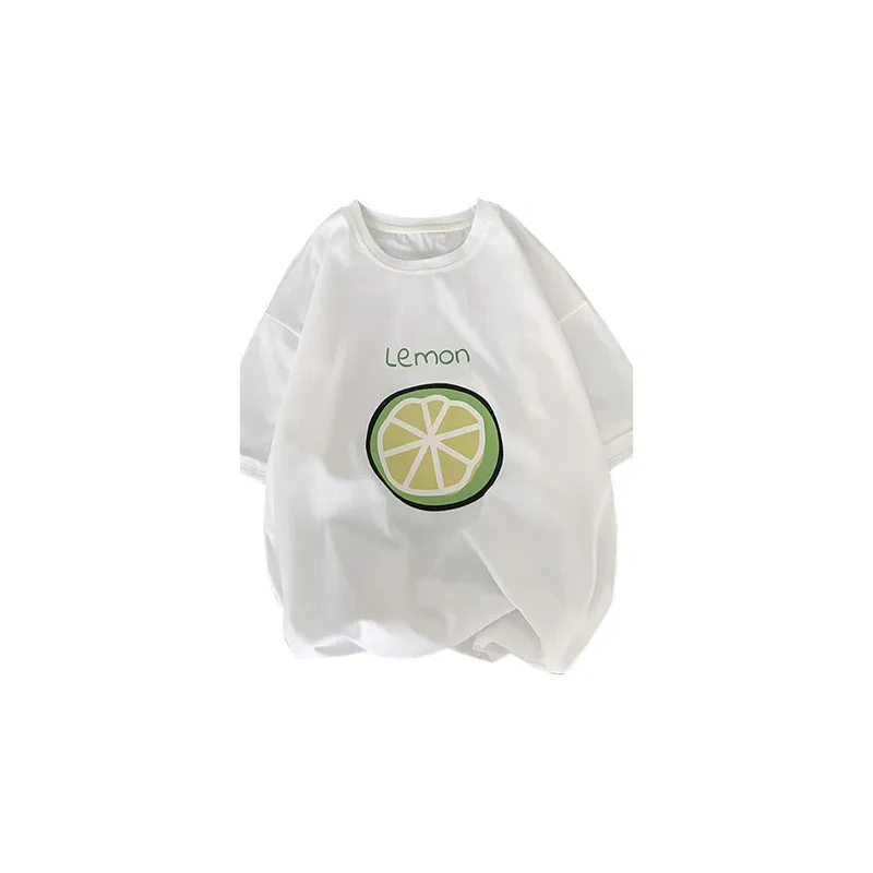Lemon Printed T-Shirt White/Yellow