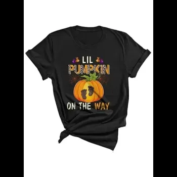 Lil Pumpkin Printed T-shirt