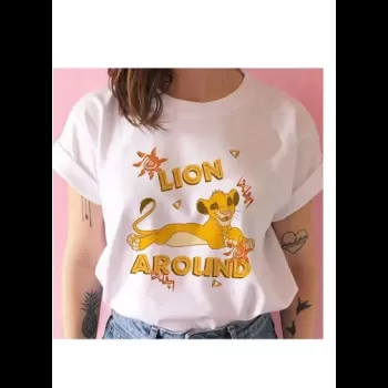 Lion Around Sitting Printed...