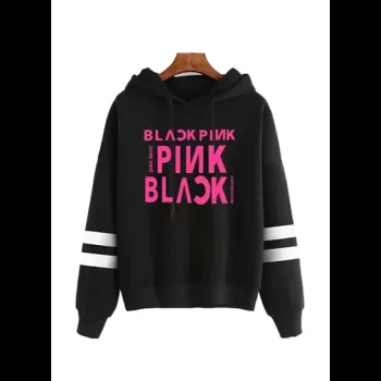 Long Sleeve Hoodie Black
