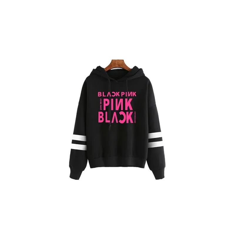 Long Sleeve Hoodie Black