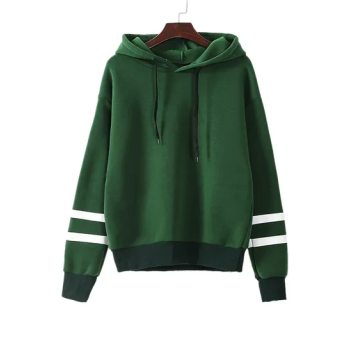 Long Sleeves Hoodie Green