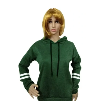 Long Sleeves Hoodie Green