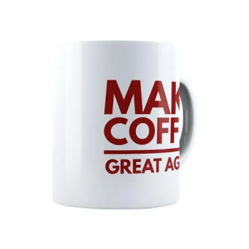 Make Coffee Great Again Political Coffee Mug White 325ml