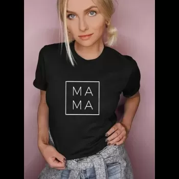 Mama Printed Women Casual...