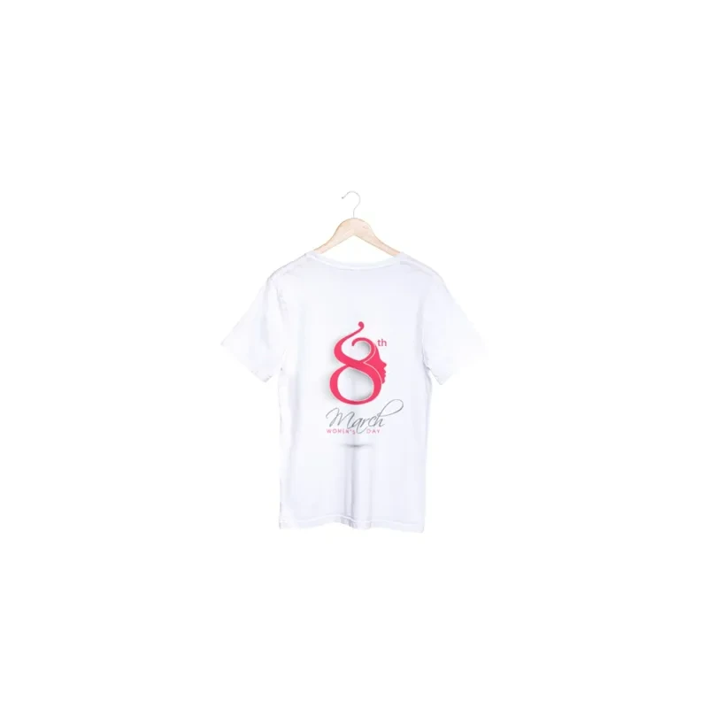 March 8 Women's Day T-Shirts Womens Cool Lady Girl Power Feminism Tee