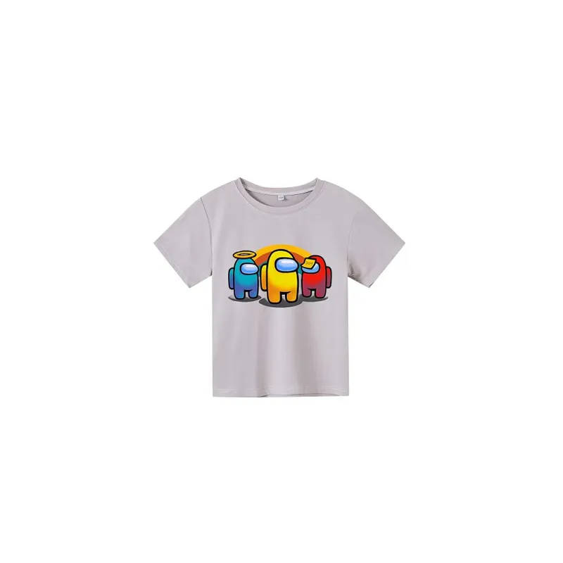 Among Us Kids Tee Grey