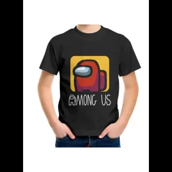 Among us Printed Black...