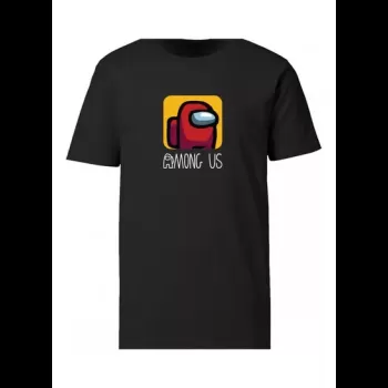 Among Us Printed Short...