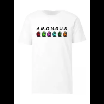 Among Us Printed Short...