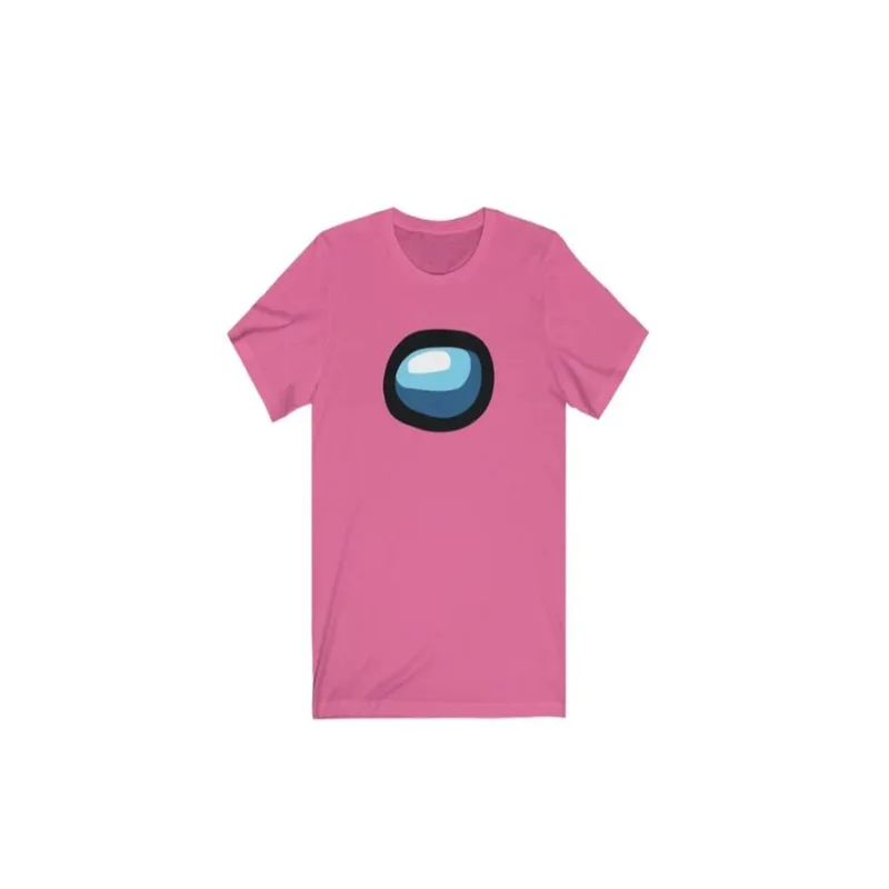 Among us Printed T-shirt for Kids and Adults Fuchsia Pink