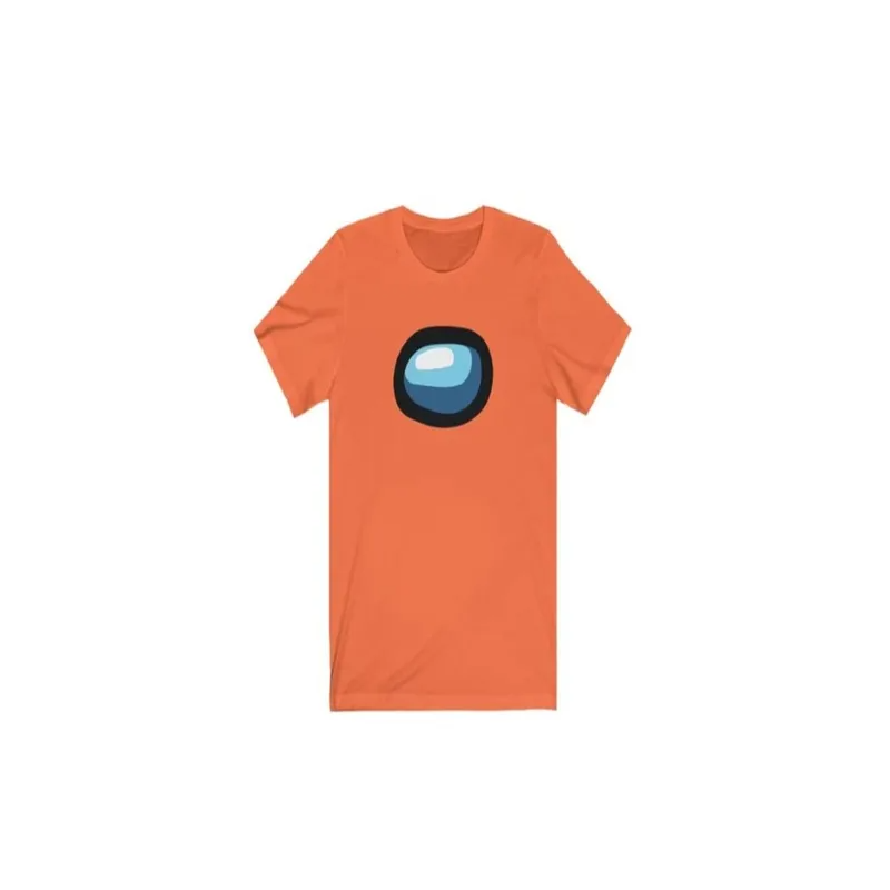 Among us Printed T-shirt for Kids and Adults Orange