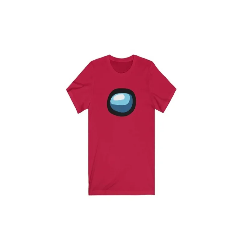 Among us Printed T-shirt for Kids and Adults Red