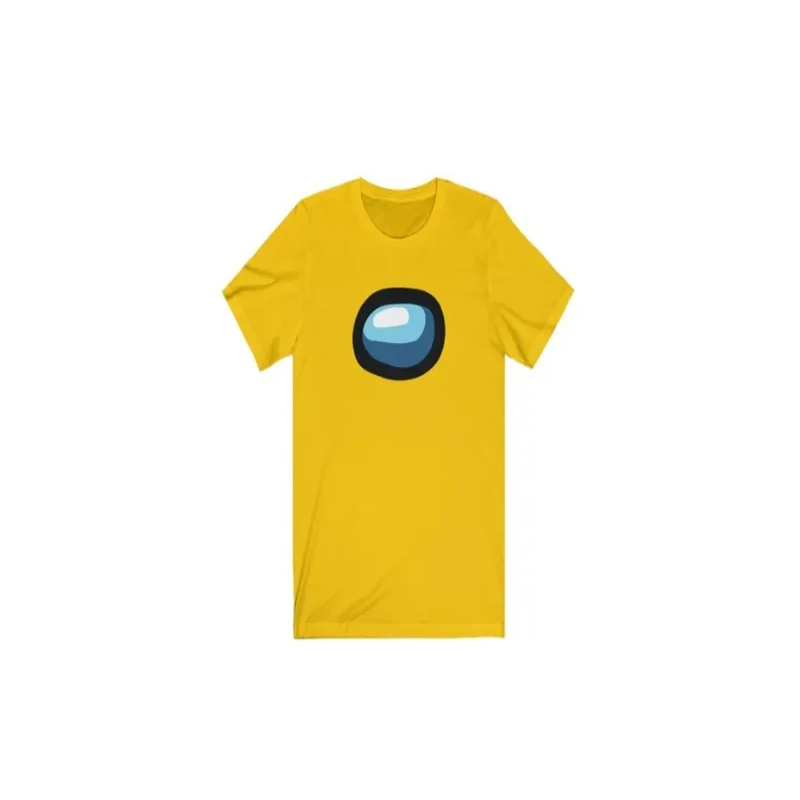 Among us Printed T-shirt for Kids and Adults Yellow