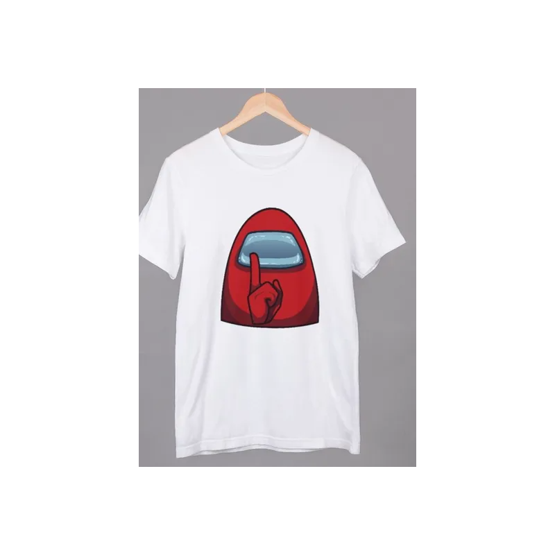 Among Us Round Neck T-Shirt White