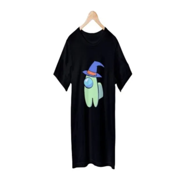 Among Us Witch Printed T-shirt