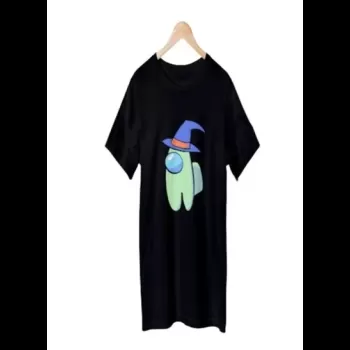 Among Us Witch Printed T-shirt