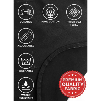 Apron Men, Trophy Husband BBQ Grill Adjustable Apron for Men, One Size