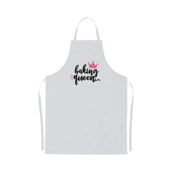 Baking Queen Printed Apron...