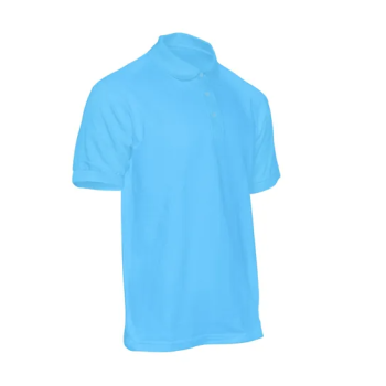 Basic Regular Fit Sky Blue Polo T-Shirt