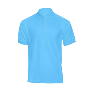 Basic Regular Fit Sky Blue Polo T-Shirt
