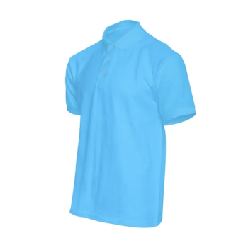 Basic Regular Fit Sky Blue Polo T-Shirt