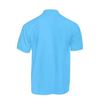 Basic Regular Fit Sky Blue Polo T-Shirt