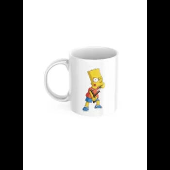 Bart Simpson Print Ceramic...