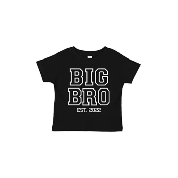 Big Bro Est. 2022 Birth Announcement New Baby Infant Baby Tee Shirt