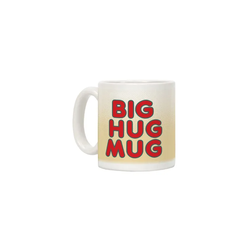 Big Hug Mug Printed Coffee Mug White