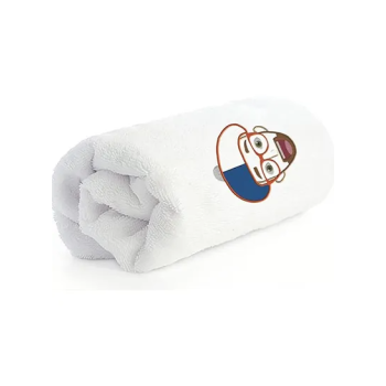 Blippi Filled Stitch Embroidered Kids Towels, Embroidered Bath Towel, Kids Towel, Blippi Hat